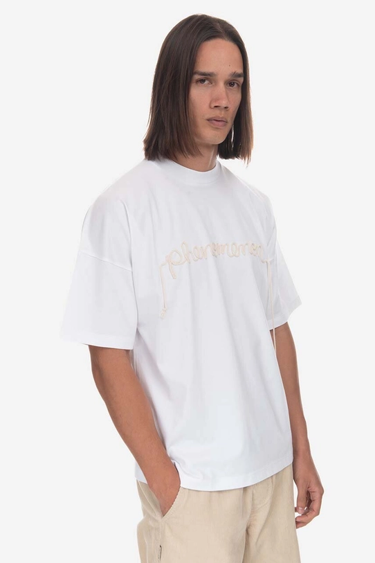 Phenomenon cotton T-shirt x MCM relaxed white MHTDSJA02WT