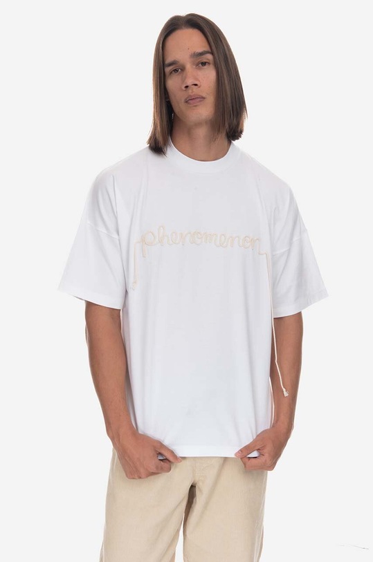 Phenomenon t-shirt bawełniany x MCM MHTDSJA02WT