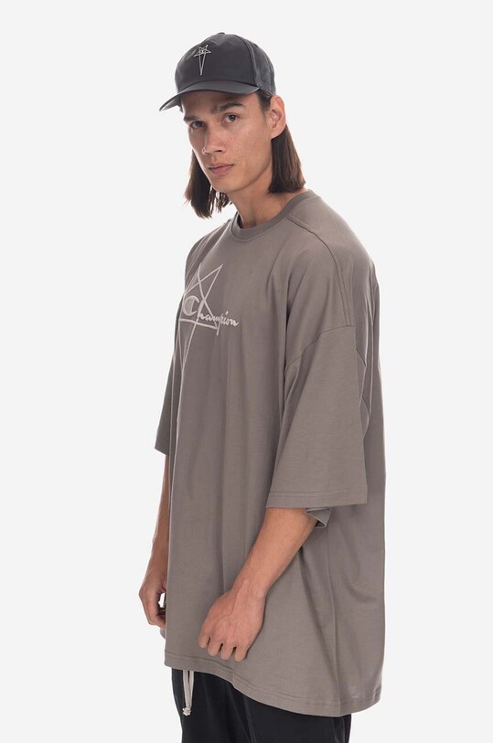 Odzież Champion t-shirt Rick Owens x Champion Tommy CM02C9229 szary