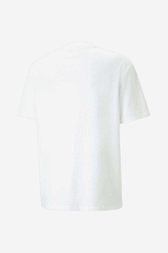Puma t-shirt bawełniany 539840.02 biały AA00