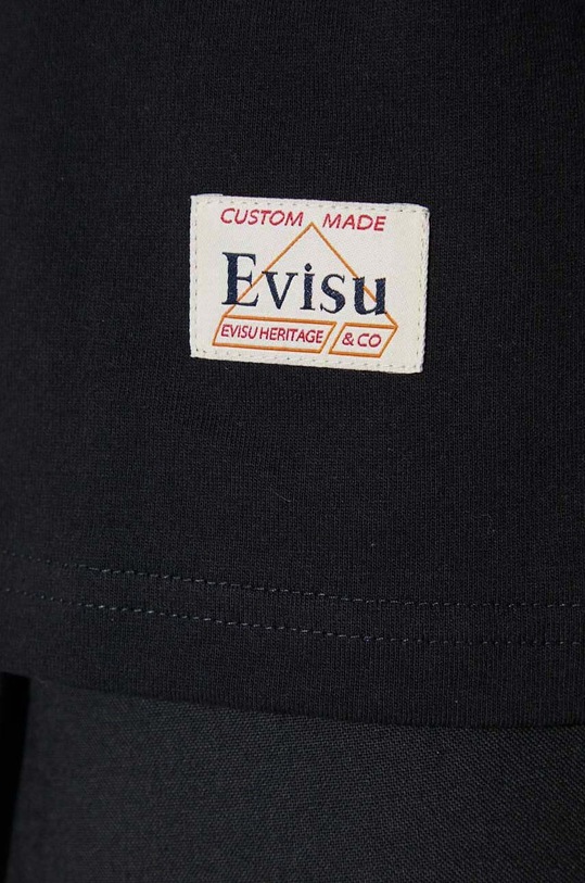 Evisu t-shirt bawełniany 2ESHTM3TS515XXCT