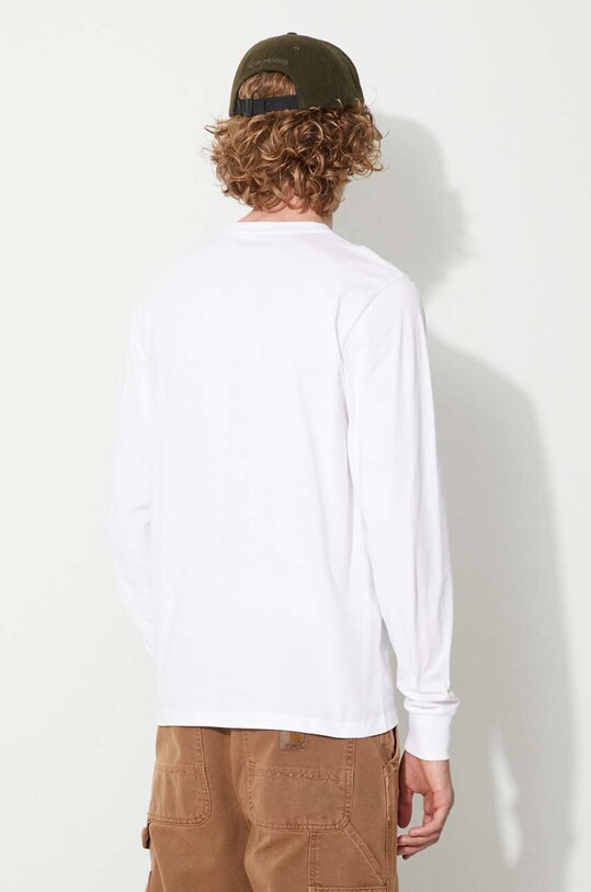 Clothing Carhartt WIP cotton longsleeve top I026265.00AXX white