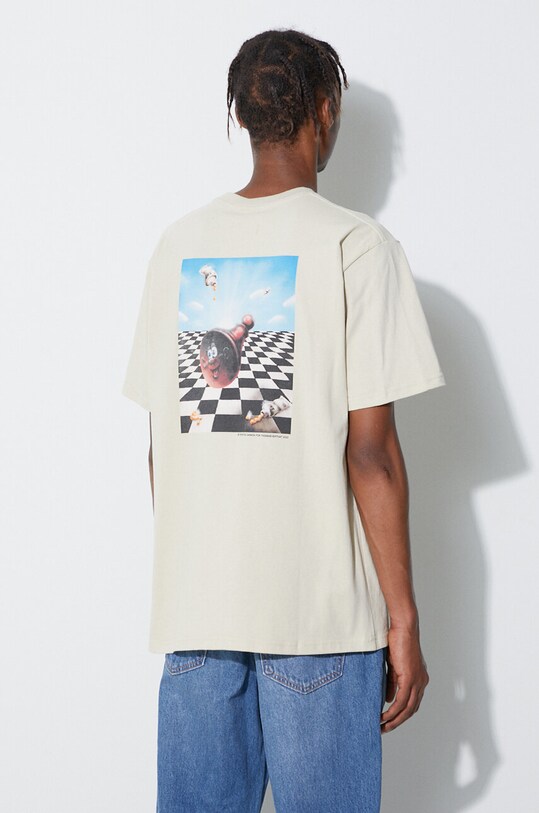 Clothing thisisneverthat cotton t-shirt TN231TTSST24 beige