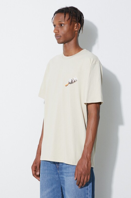 thisisneverthat cotton t-shirt beige TN231TTSST24