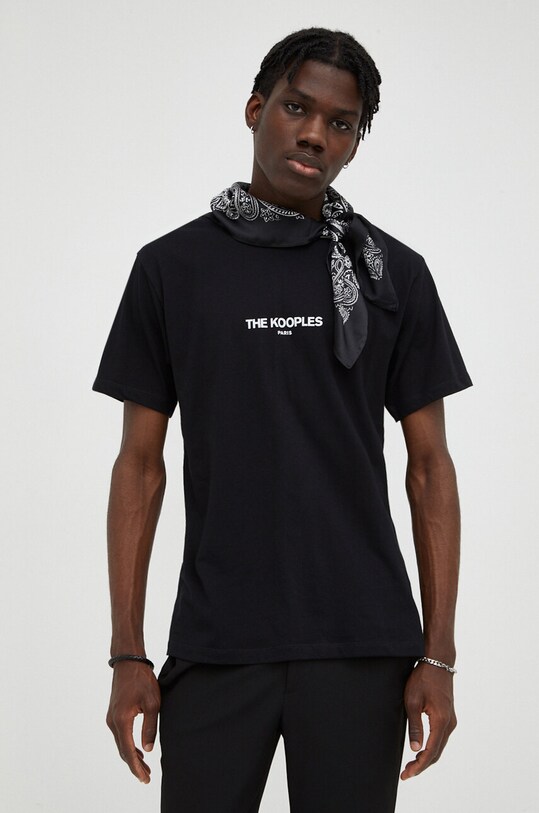 Футболка The Kooples regular чёрный HTSC21006K