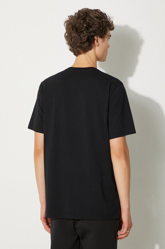 Odzież Samsoe Samsoe t-shirt bawełniany M10000001 czarny