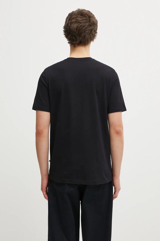 Одежда Хлопковая футболка Samsoe Samsoe M10000001 чёрный