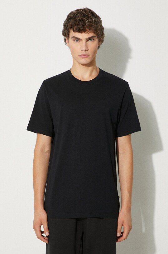 Samsoe Samsoe t-shirt bawełniany czarny M10000001