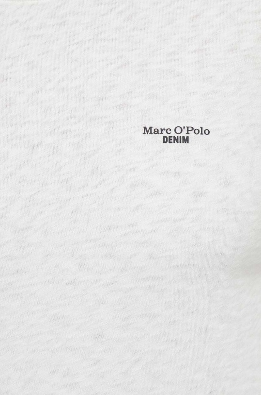 Marc O'Polo t-shirt bawełniany beżowy M61223251098