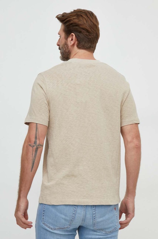 Marc O'Polo t-shirt bawełniany M61223251098 beżowy AA00
