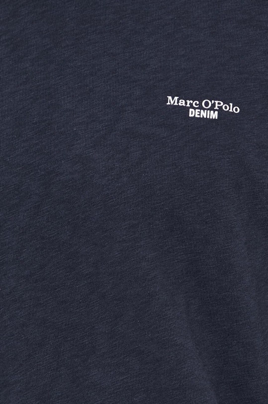 Bavlnené tričko Marc O'Polo tmavomodrá M63223251098
