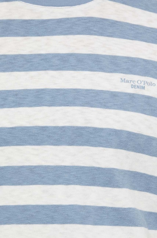 Marc O'Polo t-shirt bawełniany niebieski M63228151100