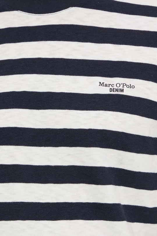 Marc O'Polo t-shirt bawełniany granatowy M63228151100