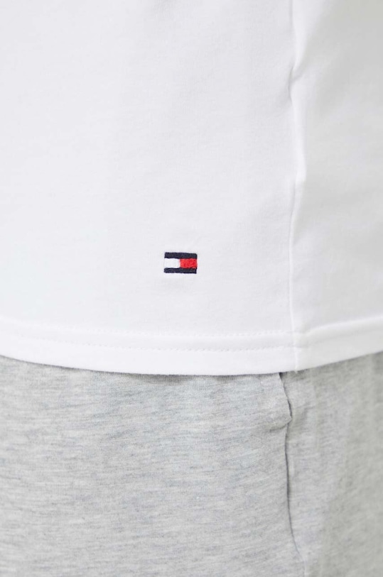 Tommy Hilfiger t-shirt bawełniany 3-pack biały UM0UM03137