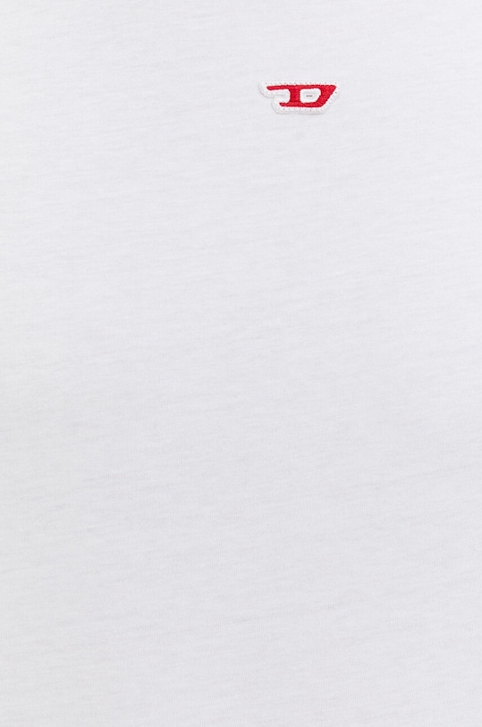 Хлопковая футболка Diesel A04081.0GRAI белый