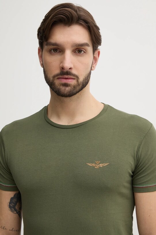 Aeronautica Militare tricou verde AM1UTI003