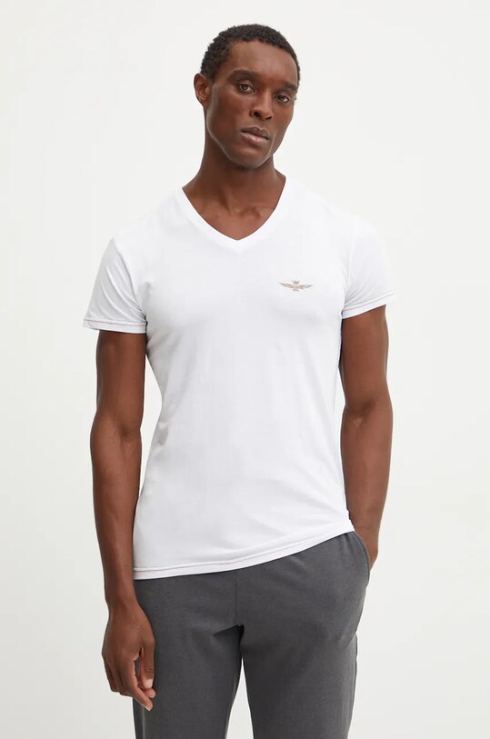 Aeronautica Militare tricou AM1UTI004 alb AA00