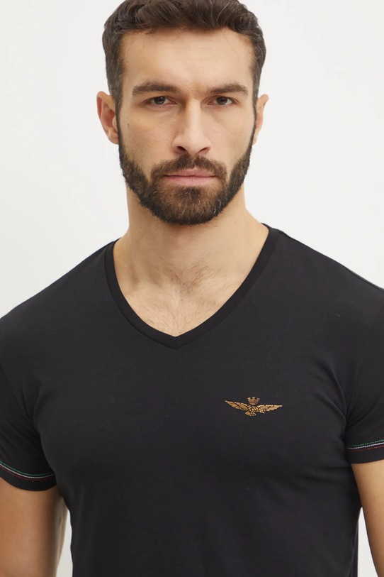 Одежда Футболка Aeronautica Militare AM1UTI004 чёрный