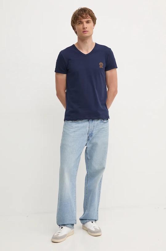 Versace tricou AUU01004.1A10011 bleumarin AA00