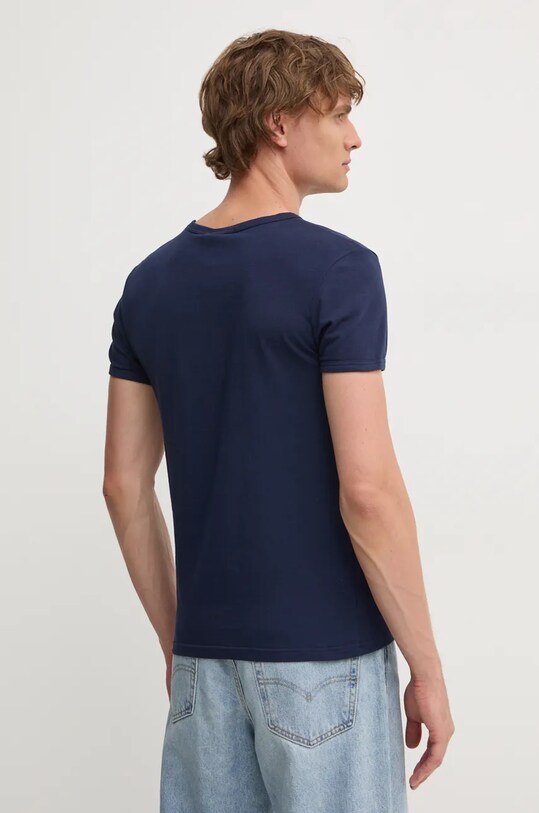Îmbrăcăminte Versace tricou AUU01004.1A10011 bleumarin