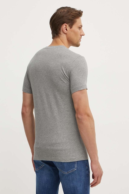 Oblečení Bavlněné tričko Calvin Klein Jeans J30J320935 šedá