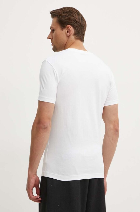 Îmbrăcăminte Calvin Klein Jeans tricou din bumbac J30J322552 alb