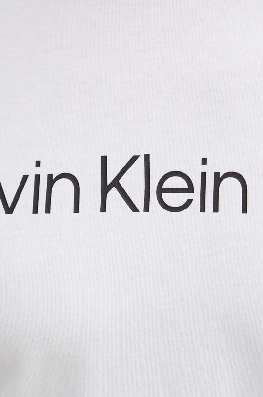 Calvin Klein Jeans tricou din bumbac J30J322552 alb