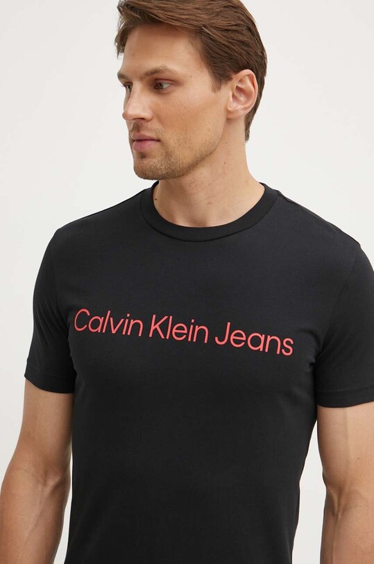 Бавовняна футболка Calvin Klein Jeans бавовна барвистий J30J322552