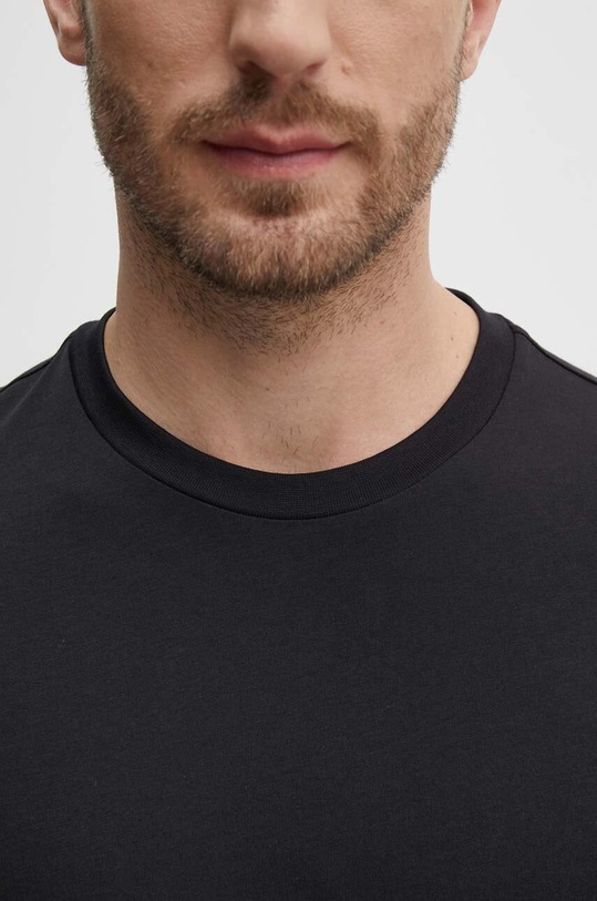 Бавовняна футболка BOSS 50468972 чорний