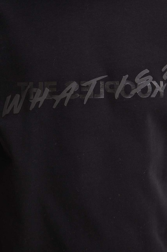 The Kooples tricou din bumbac HTSC27010K negru