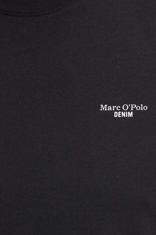 Marc O'Polo tricou din bumbac DENIM B61202151060 negru