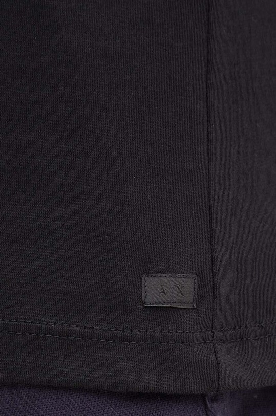 Armani Exchange tricou din bumbac 8NZT75.ZJA5Z.NOS negru