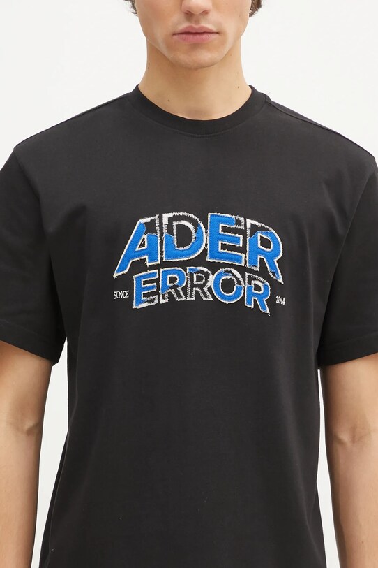 Ader Error t-shirt czarny BN25FYTS0101BK