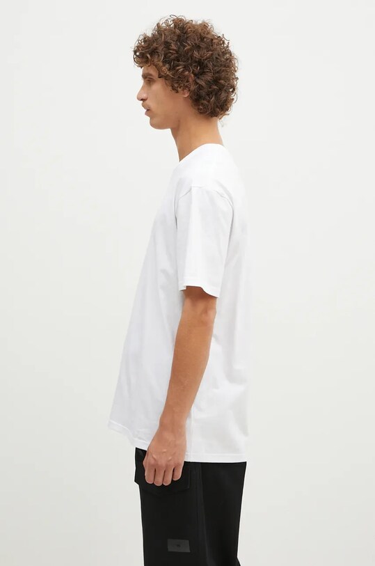 Bavlněné tričko 1017 ALYX 9SM Regular Fit Crewneck Tee AAMTS0484FA01 bílá AA00