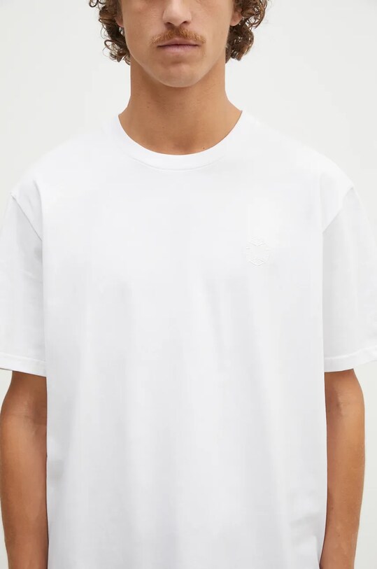 Bavlněné tričko 1017 ALYX 9SM Regular Fit Crewneck Tee bílá AAMTS0484FA01