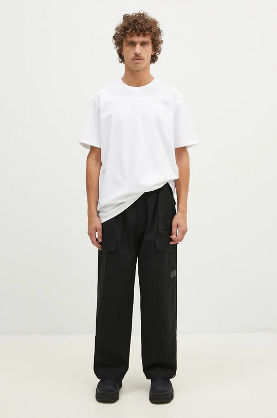 Bavlněné tričko 1017 ALYX 9SM Regular Fit Crewneck Tee AAMTS0484FA01 bílá