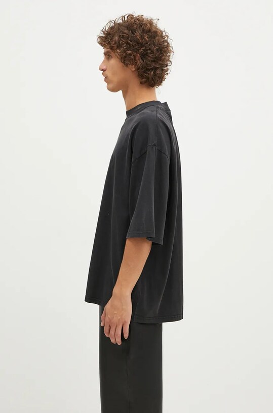 Бавовняна футболка 1017 ALYX 9SM Oversized Crewneck Tee AAMTS0486FA01 чорний AA00