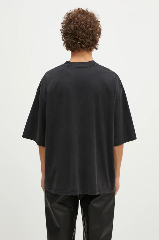Одяг Бавовняна футболка 1017 ALYX 9SM Oversized Crewneck Tee AAMTS0486FA01 чорний