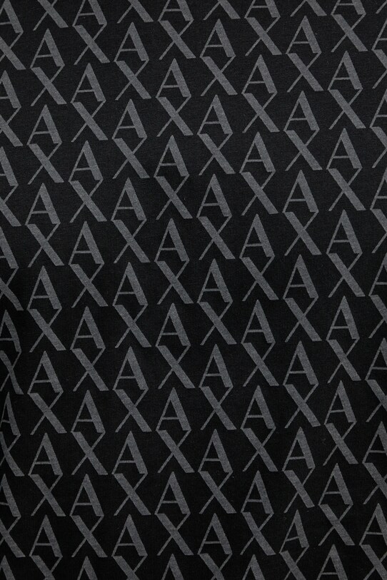 Bombažna kratka majica Armani Exchange XM001228.AF10356.NOS črna