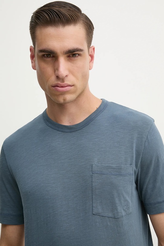 Bavlnené tričko Marc O'Polo modrá M23217651204