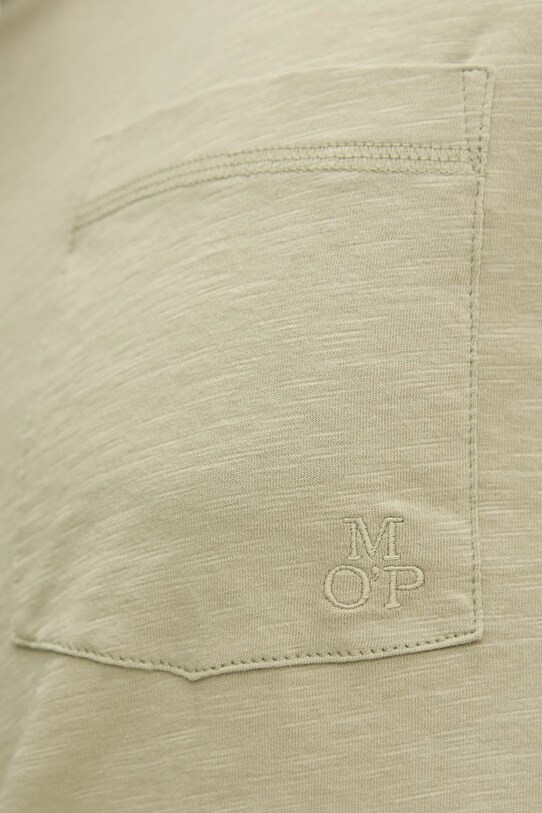 Бавовняна футболка Marc O'Polo M23217651204 зелений