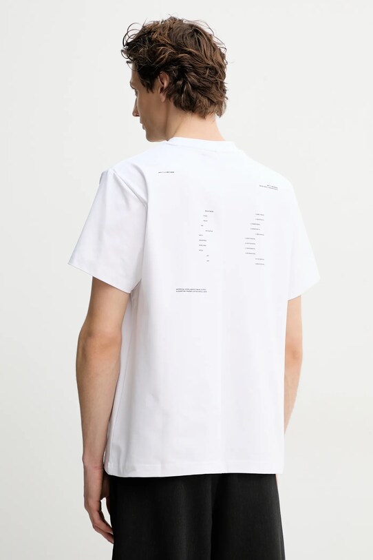 Clothing Heliot Emil t-shirt SS25.M.09.041.WHT02.CO white