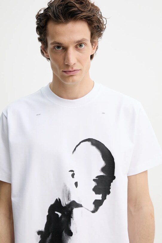 Heliot Emil t-shirt white SS25.M.09.041.WHT02.CO