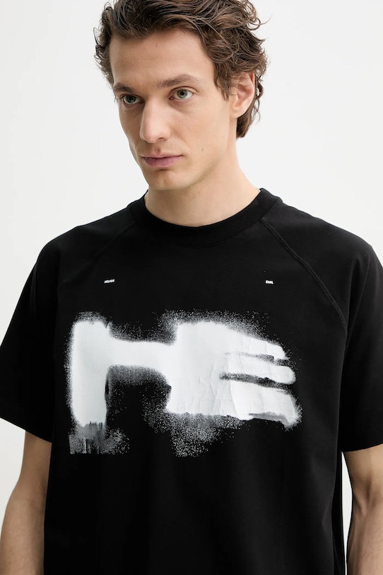 Heliot Emil t-shirt black SS25.M.09.083.BLK01.CO