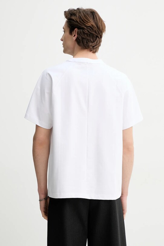 Ρούχα Μπλουζάκι Heliot Emil SS25.M.09.083.WHT02.CO λευκό