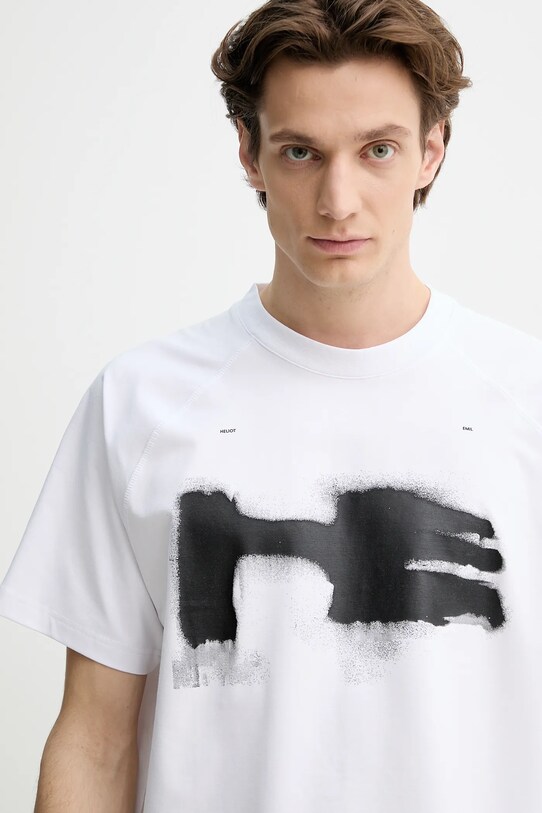 Μπλουζάκι Heliot Emil λευκό SS25.M.09.083.WHT02.CO