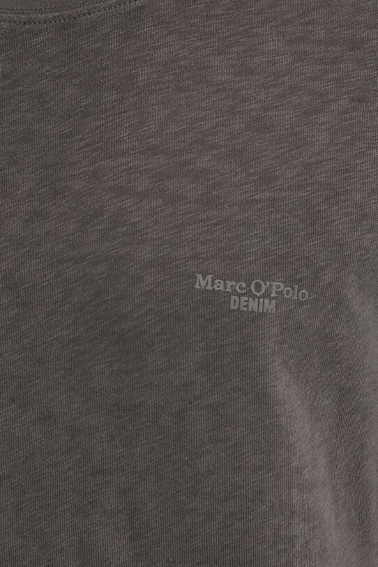 Bavlněné tričko Marc O'Polo B61223251098 šedá