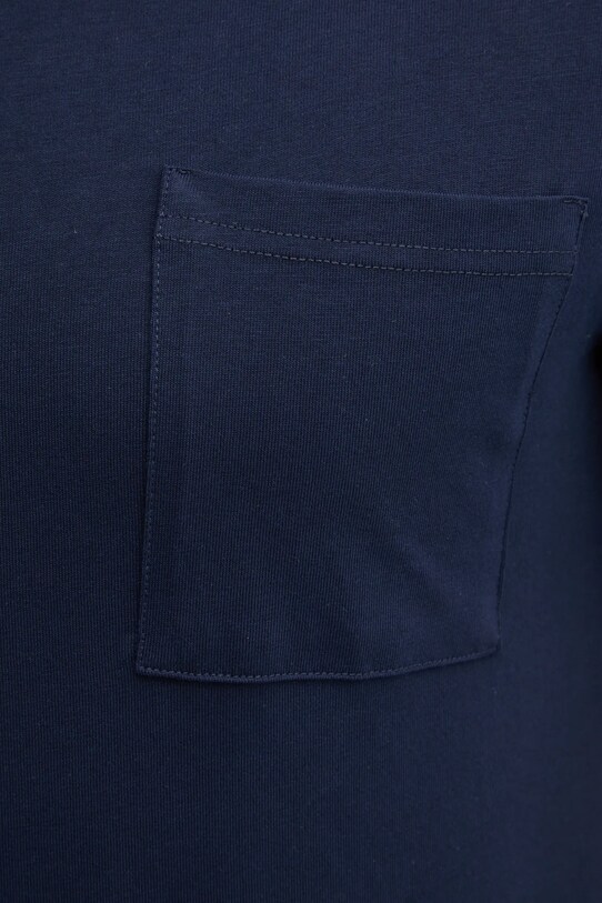 United Colors of Benetton t-shirt bawełniany 3BL0U10A8 granatowy