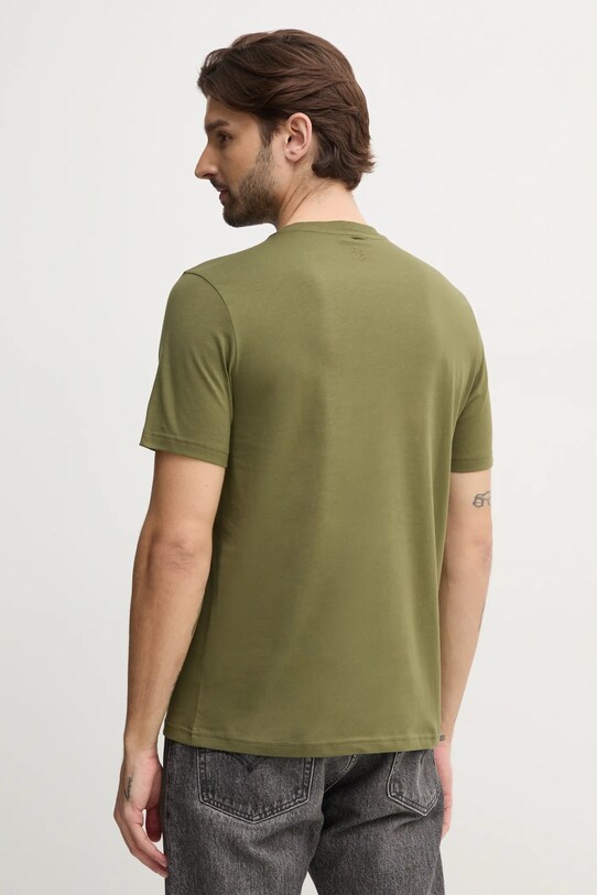 Одяг Бавовняна футболка United Colors of Benetton 3BL0U10A8 зелений