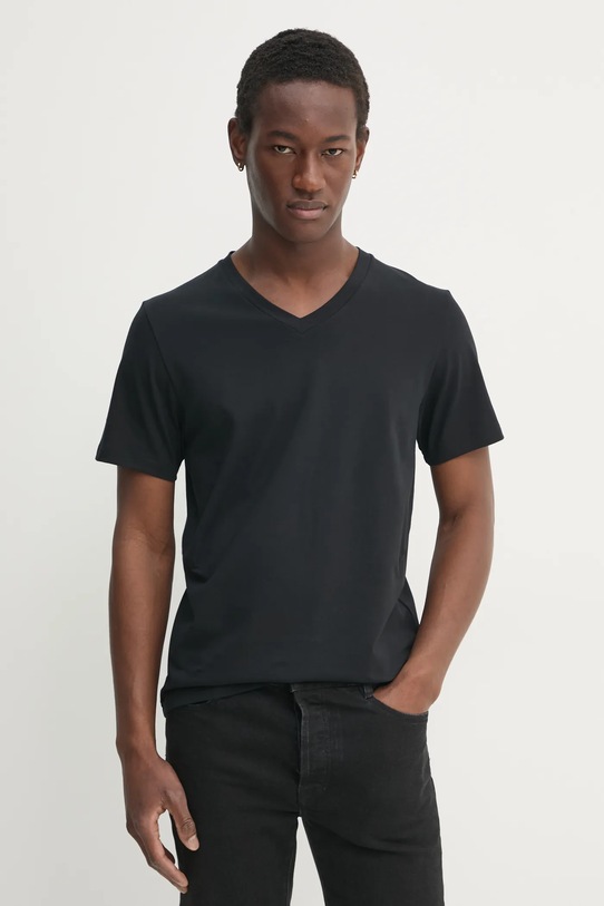 Filippa K tricou uni negru 28908.FK